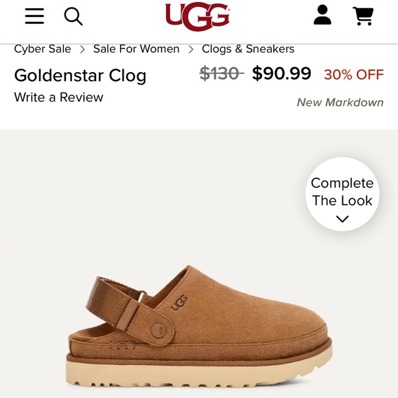 🐌UGG Tan Suede Slippers🐌 - Picture 7 of 7